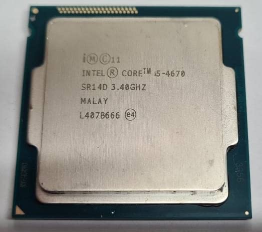 I5 4670 Processor (4TH Generation) GHz Upto GHz LGA 1150