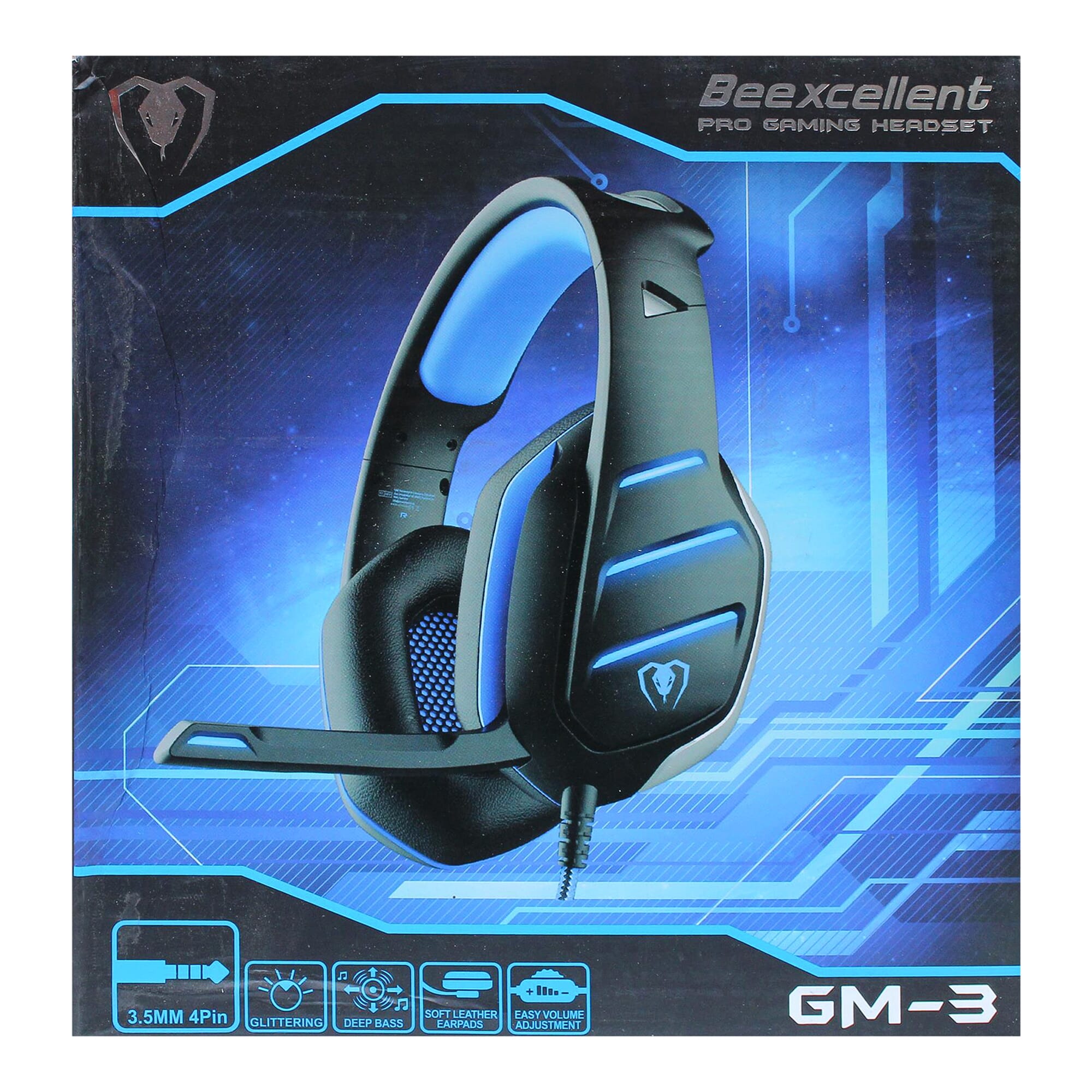 Gm Cascos Gaming Beexcellent BeeXcellent Pro Gaming Headset GM-3
