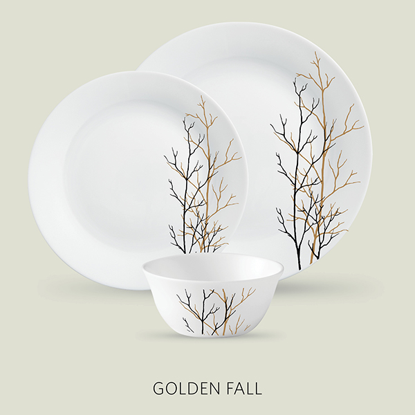 DIVA Opalware Dinner Set 38 Pcs