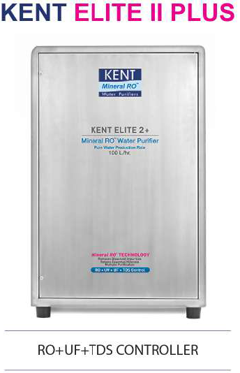 Kent Elite II Plus 100LPH RO+UV Water Purifier