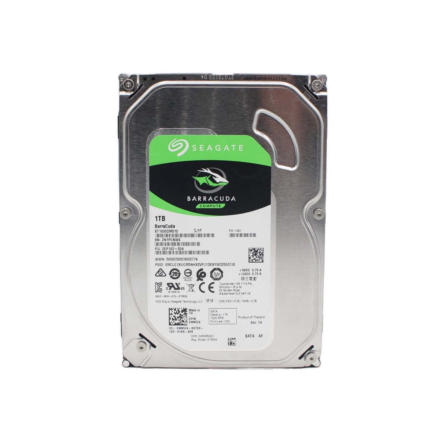 Seagate Barracuda Harddrive 1TB