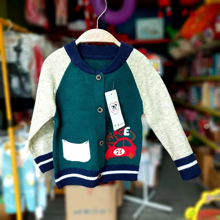 Woolen sweater design hot sale for baby boy