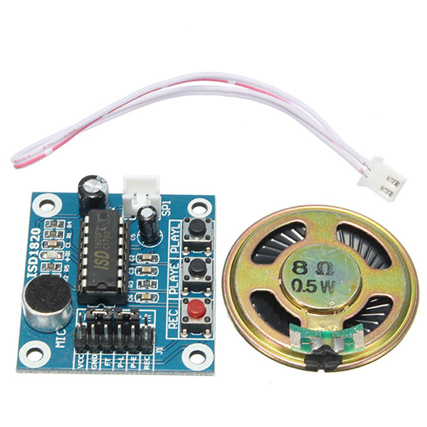 Arduino Voice Record Sound Module Isd1820 With Loudspeaker | Daraz.com.np