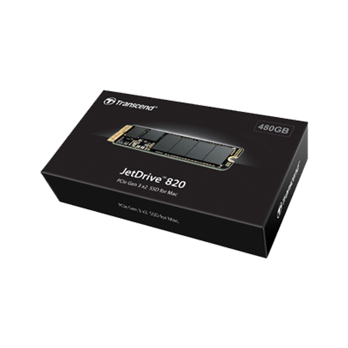 Transcend TS480GJDM820 480GB JetDrive 820 PCIe SSD for M Transcend Ts480Gjdm820 - Mac Ssd, 480Gb, Jetdrive 820, Pcle Ssd