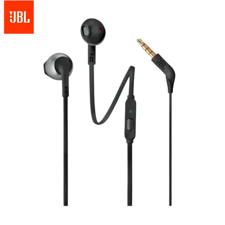 JBL Tune 205 Earphones Wired In Ear Headphone with One Button