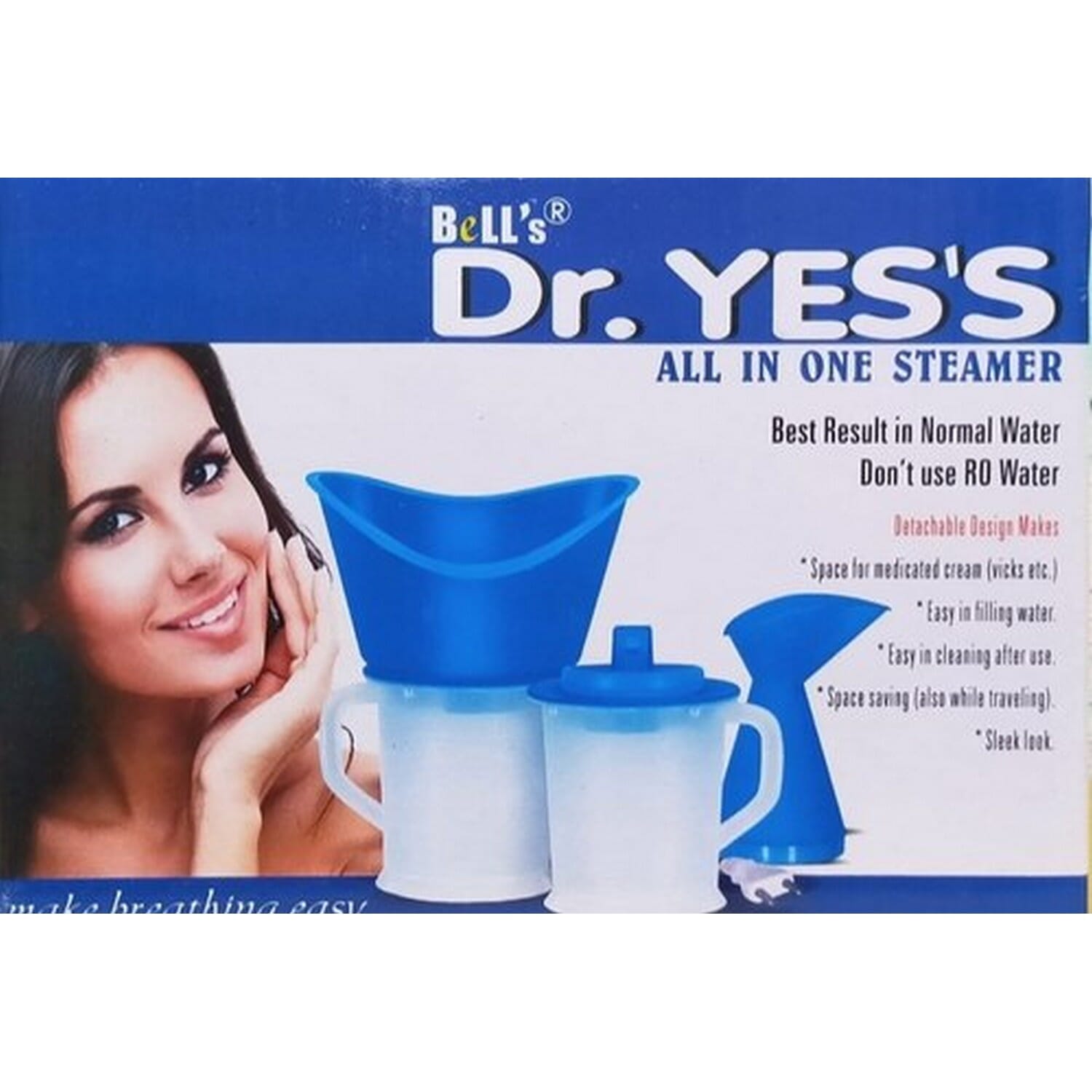Facial Sauna, Vaporizer And Nose Steamer 3 In 1 Steam Inhaler
