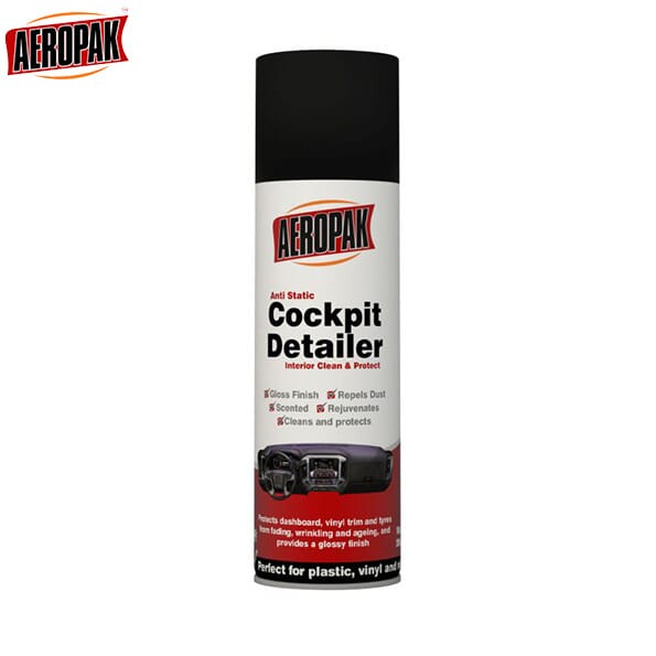 AEROPAK Car Interior Care Dashboard Wax Polish Cockpit Cleaner Spray