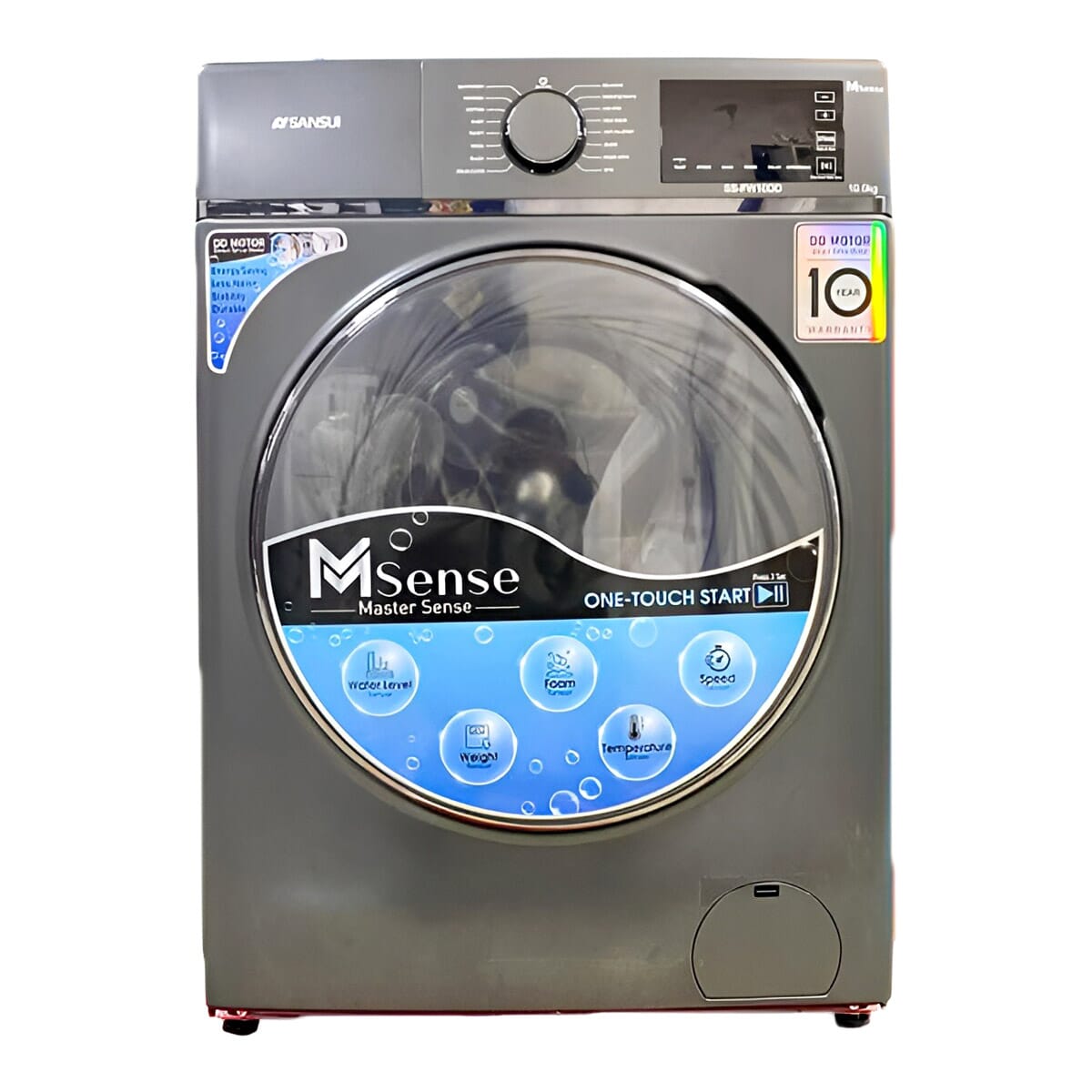 Sansui Direct Drive Front Load Washing Machine 10kg SSFW10DD Daraz