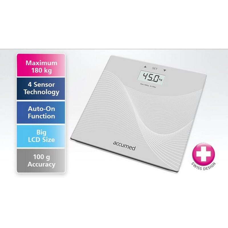AccuMed Weighing Scale ( Weight Machine) AccuMed BS1204 4 Sensor