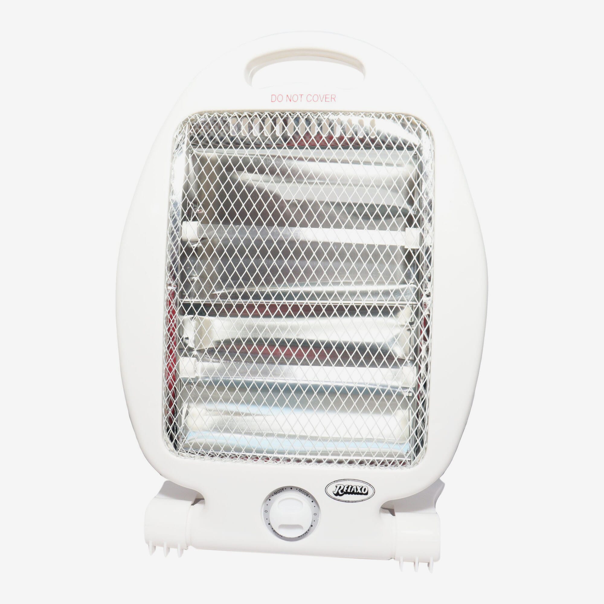 White Colour Relaxo 2 Rod Room Heater R-551 800W
