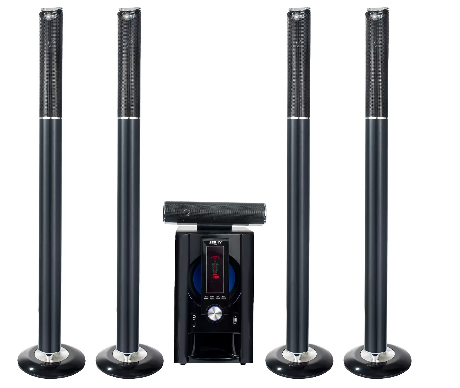 New 5 in 1 Home Theater System Tower Speaker with Bluetooth, Remote