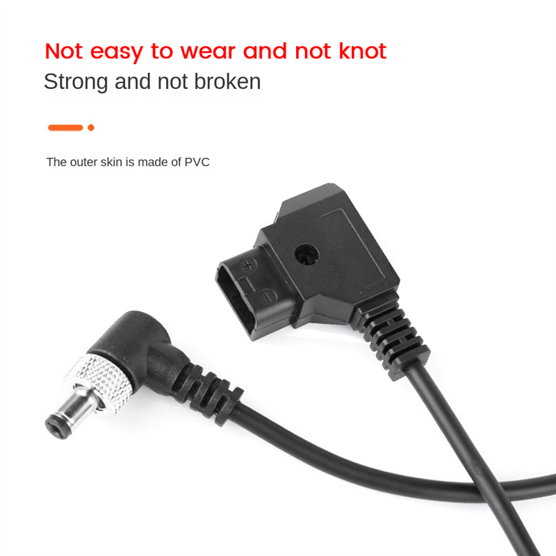 D-Tap to DC Power Cable Spring Power Wire with Lock for BMPC// Monitor ...