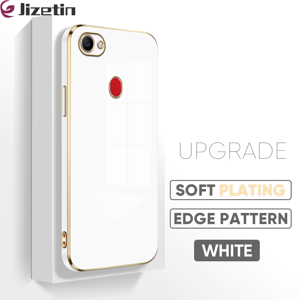 Jizetin for OPPO F7 F7 Pro Back Cover With Free Lanyard Pure