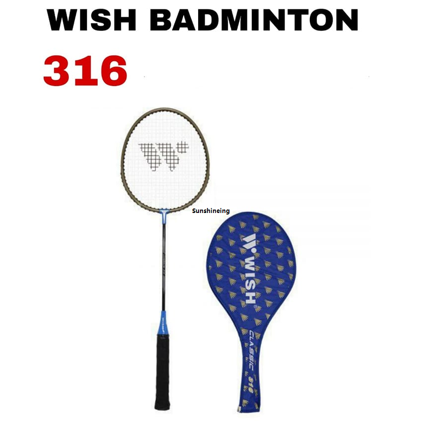 Single piece Classic/) Single piece Classic badminton racket Wish316 ...