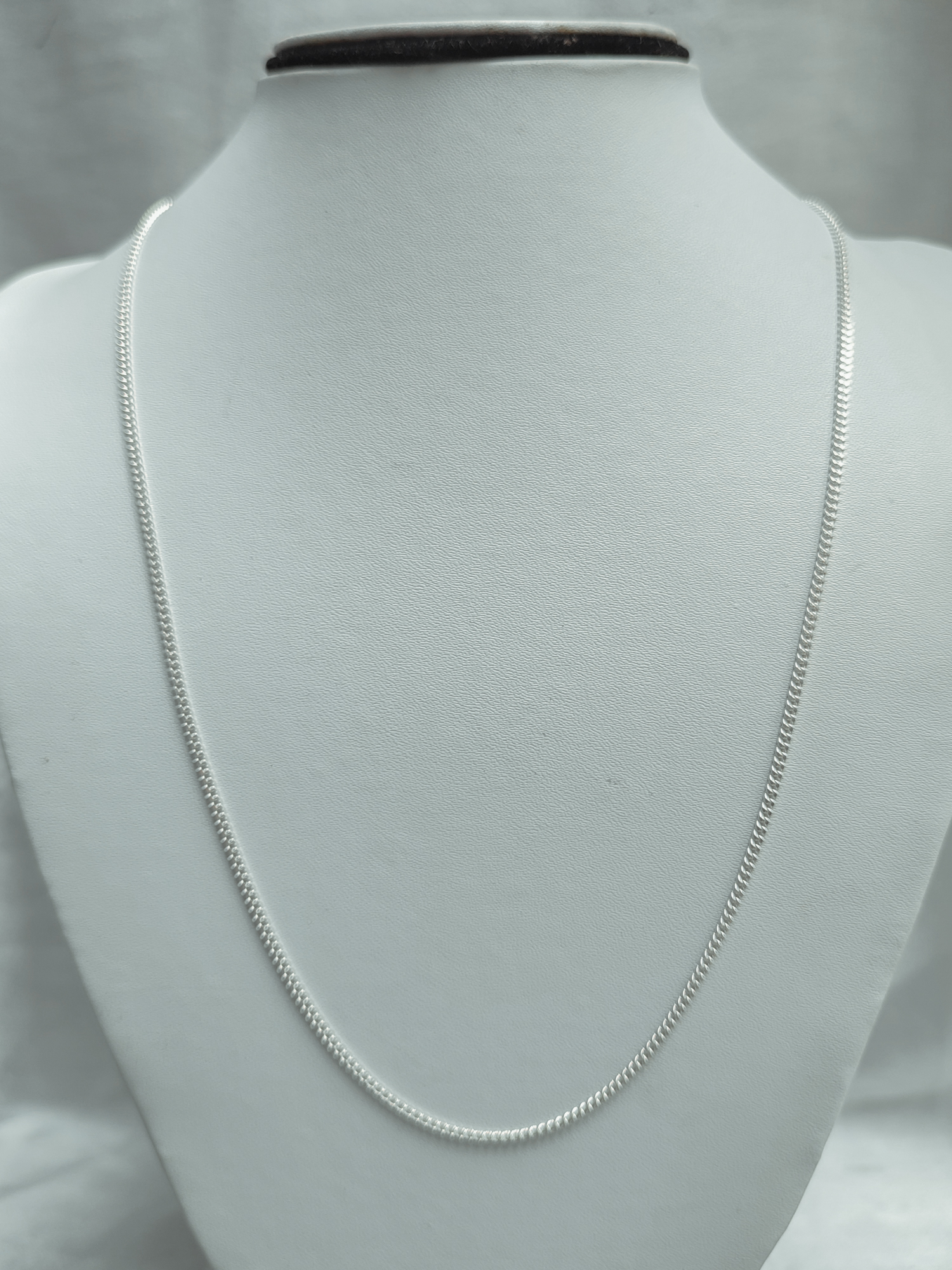 Pure silver chain hot sale for mens with grams