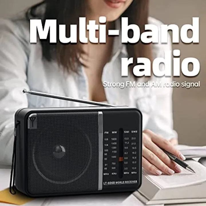 Cmik Antique 24 Bands Radio Long Range Portable AM FM Radio With Best  Reception, Loud Speaker MK-606B: Buy Online at Best Prices in Nepal |  