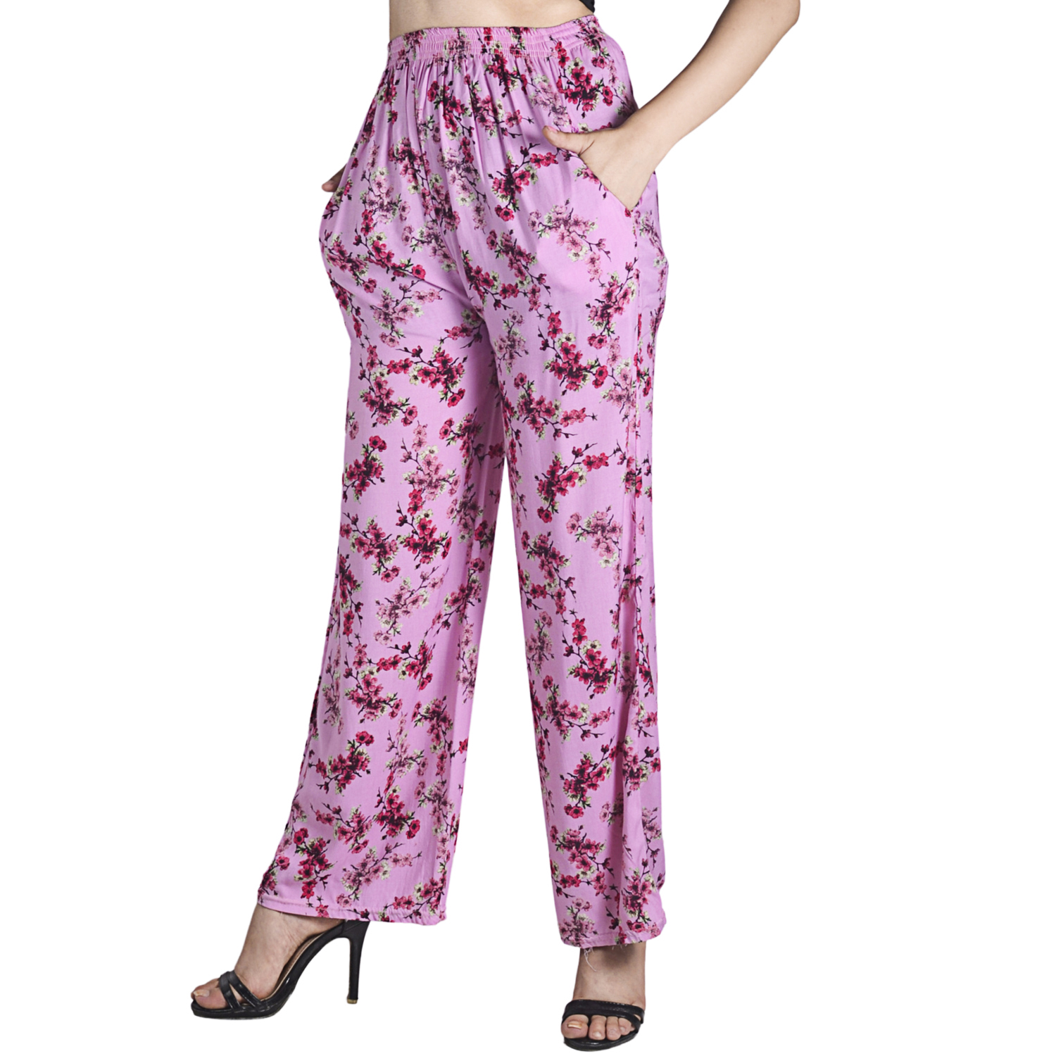 Floral Printed Quarter Pant And T-shirt Combo Summer set By Arushi