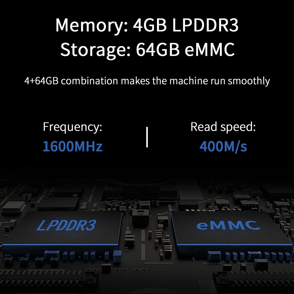 Beelink T4 Pro / Intel Apollo Lake Processor N3350 / 4GB RAM / 64