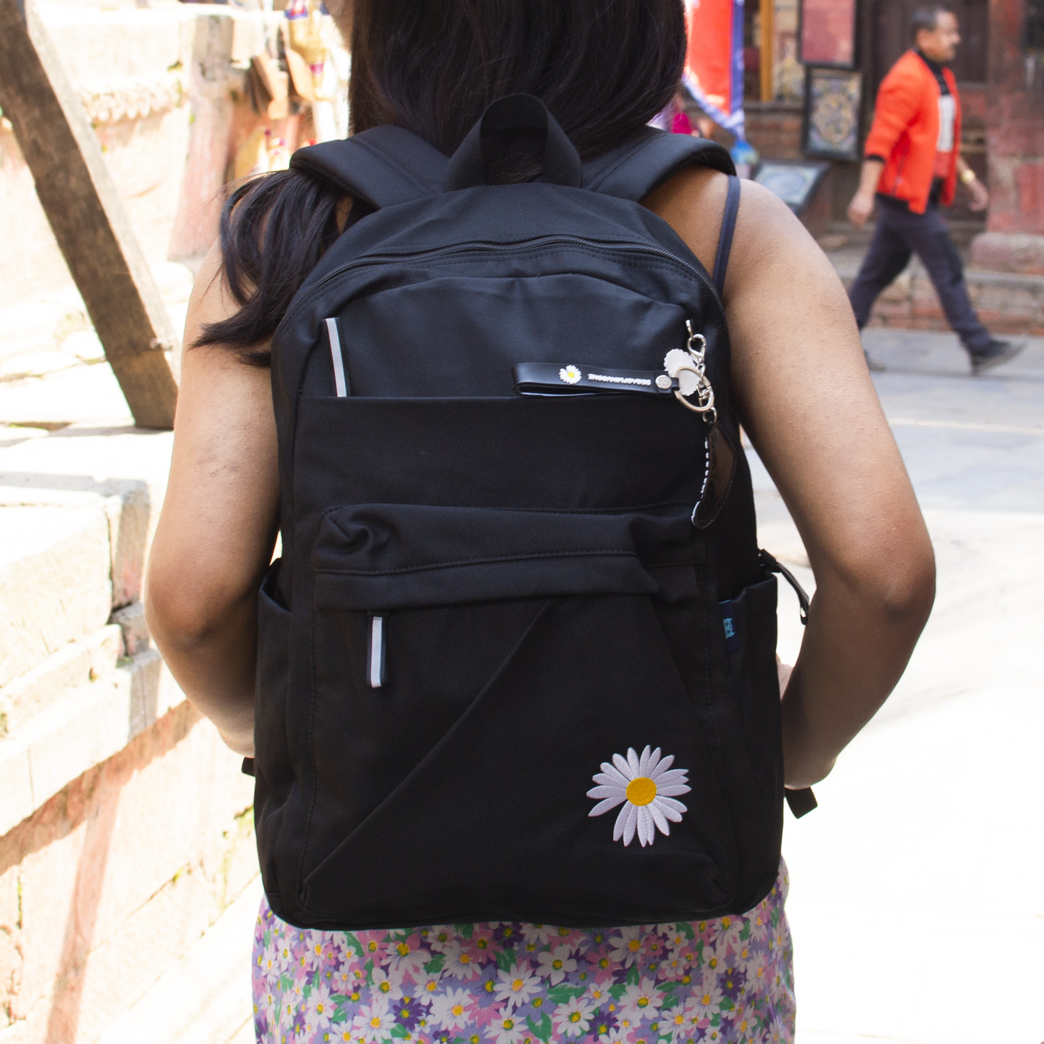 Korean Style Shoulder Women School/College Waterproof Nylon Casual Backpack By Bajrang