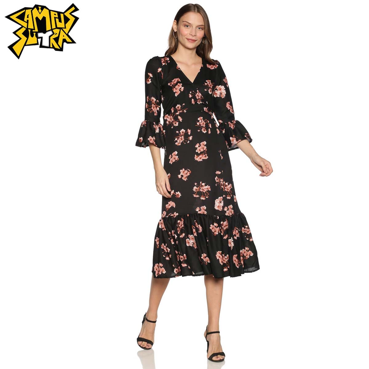 Campus Sutra Floral Design Stylish Casual One Piece Summer Dress For Women Buy Online At Best Prices In Nepal Daraz Com Np