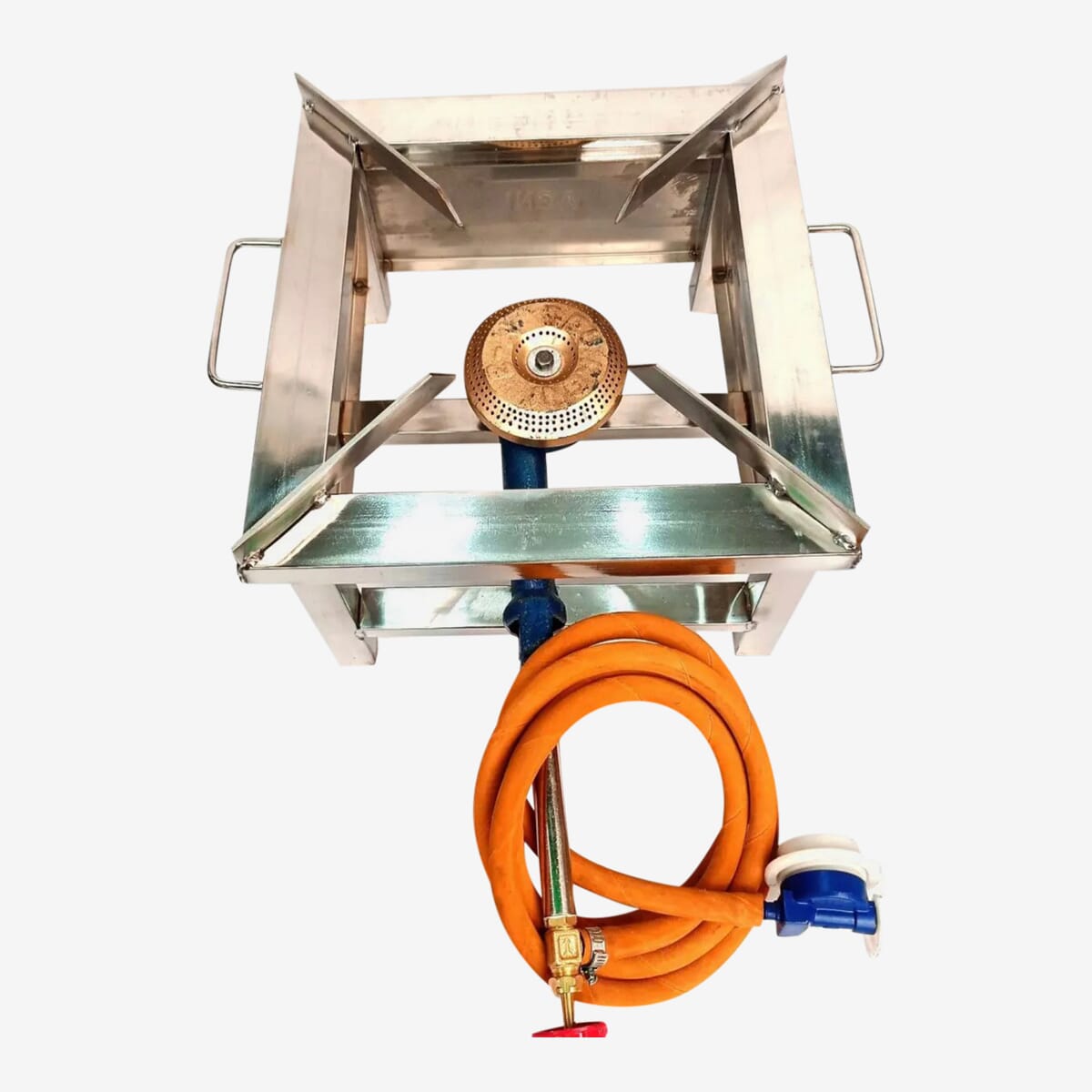 Stainless Steel High Power Bhatti Gas Stove No 1 With All Parts