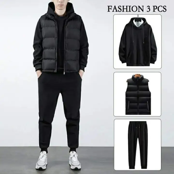 half black half white jacket