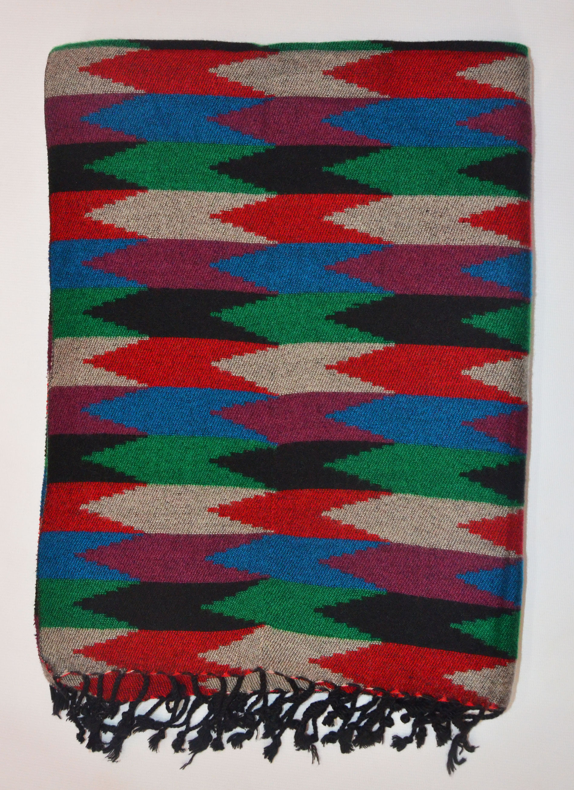 Woolen Dhaka Printed Shawl For Women 