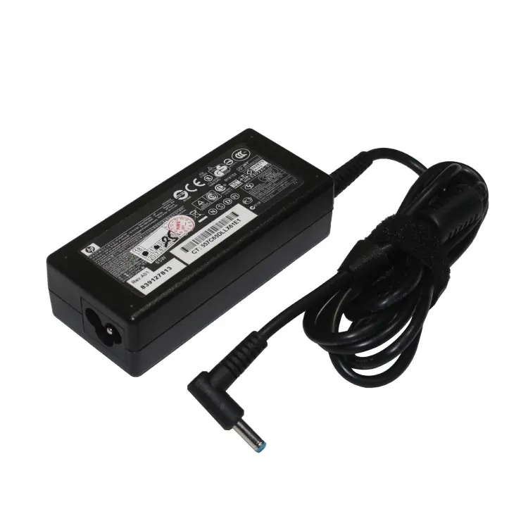 Adapter For HP 65W Blue Pin AC Adapter Power Supply For HP 15