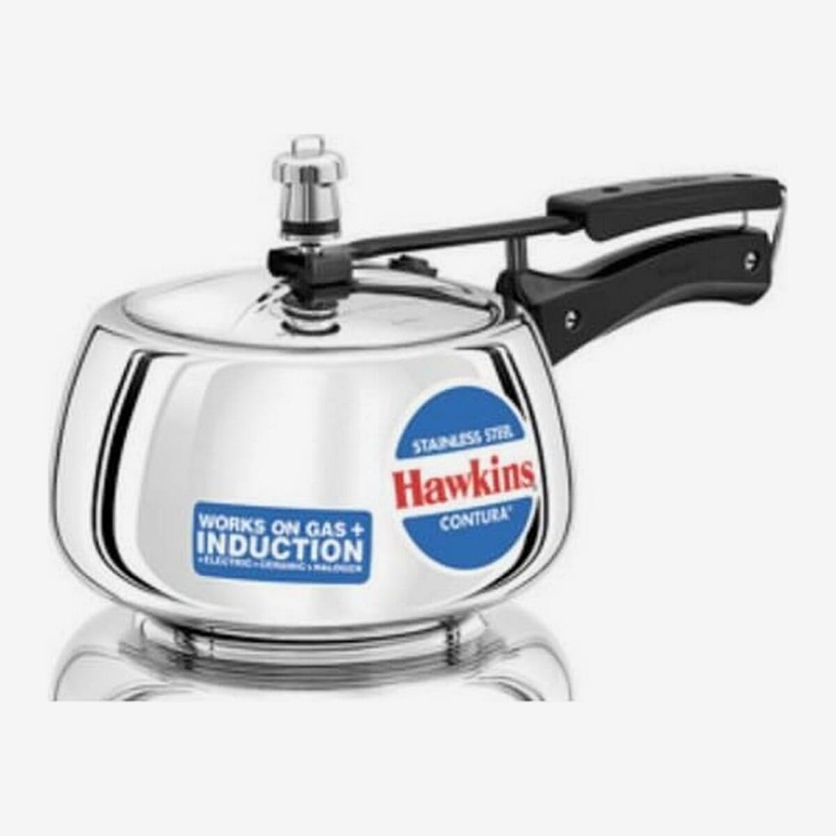 Hawkins Stainless Steel Contura Pressure Cooker Ssc30 3 Litre Hawkins Induction Base Pressure Cooker Daraz .np