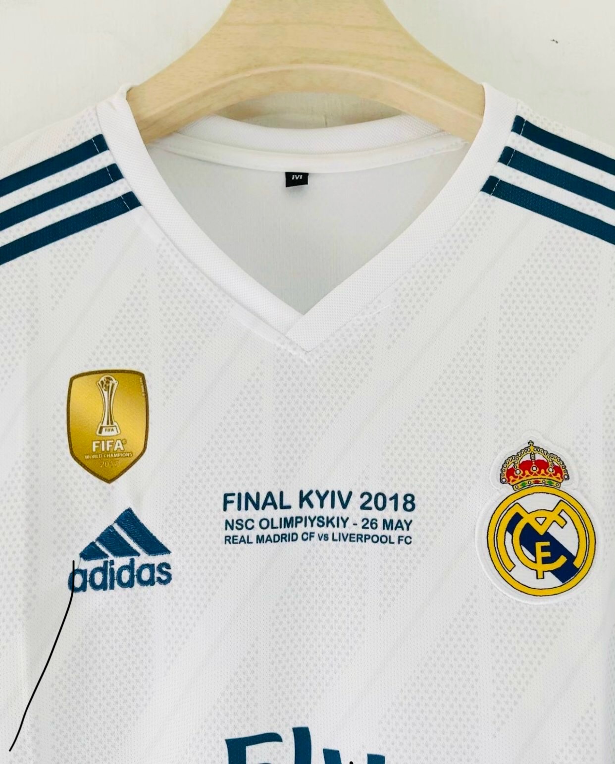 Premium Quality Real Madrid 2018 Retro Jersey