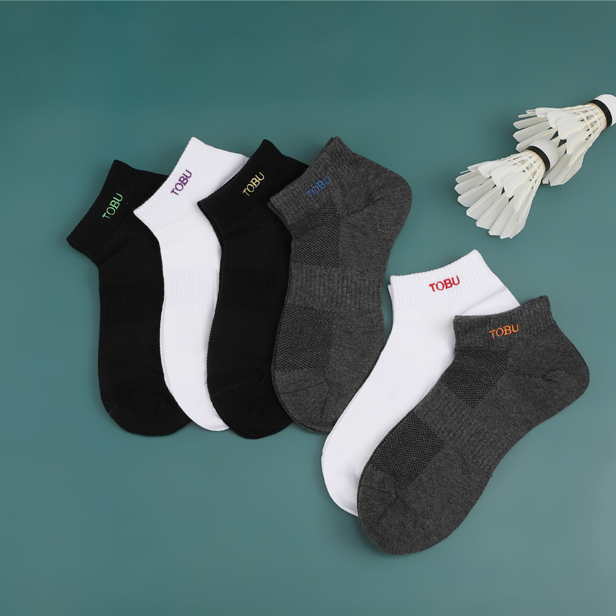 Tobu Premium Cotton Assorted Low Show Ankle Socks For Men price in Nepal