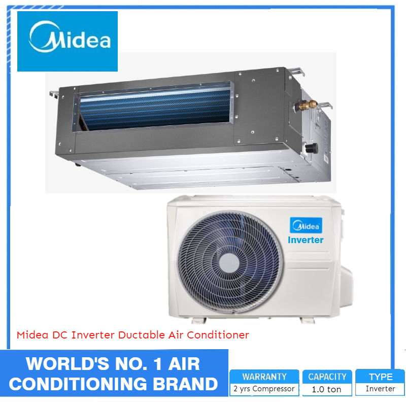 Midea DC Inverter Ductable 1.0 ton Air Conditioner