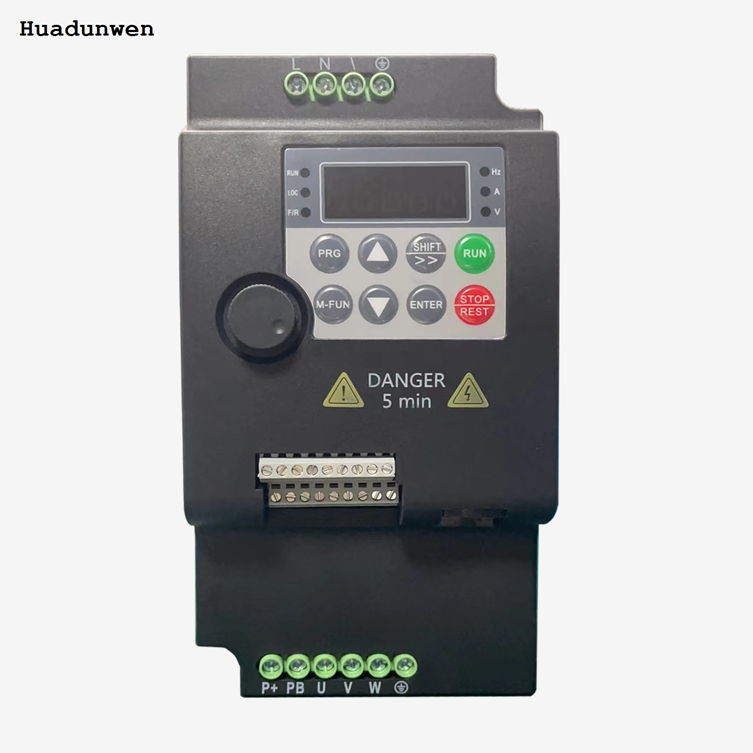 Universal VFD Variable Frequency Drive – 2.2KW 12A 220V AC Motor Speed Controller, Single-Phase In To Three-Phase Out, AT1-2200S, With Built-in Filter