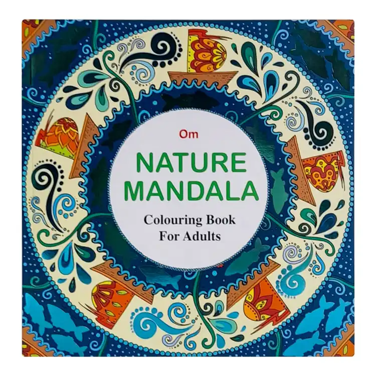 Nature Mandala ( Colouring Book For Adult )