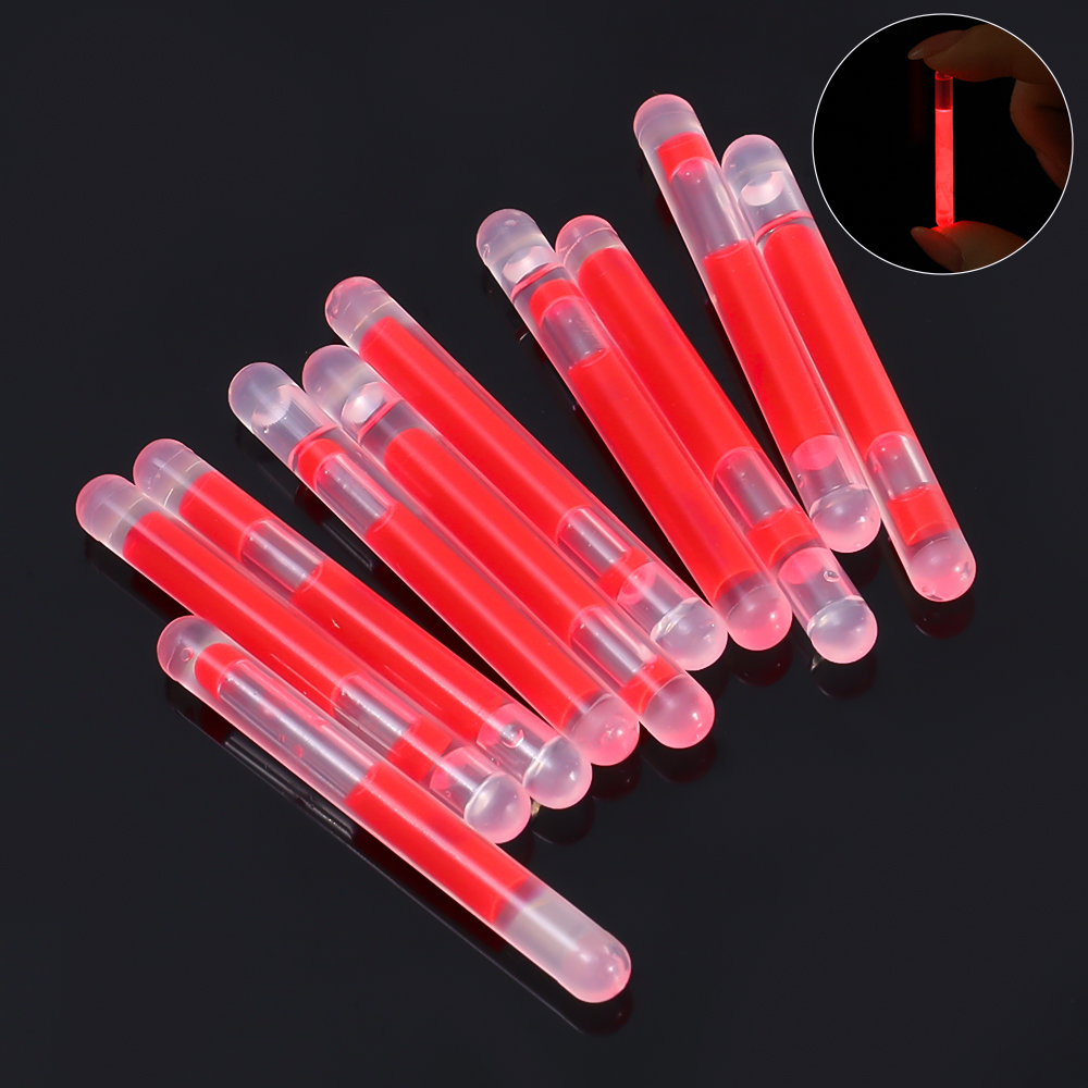 10 Pcs 4.5 Inch Mini Lights Stick LED Plastic Stick Party Flashing Glow ...