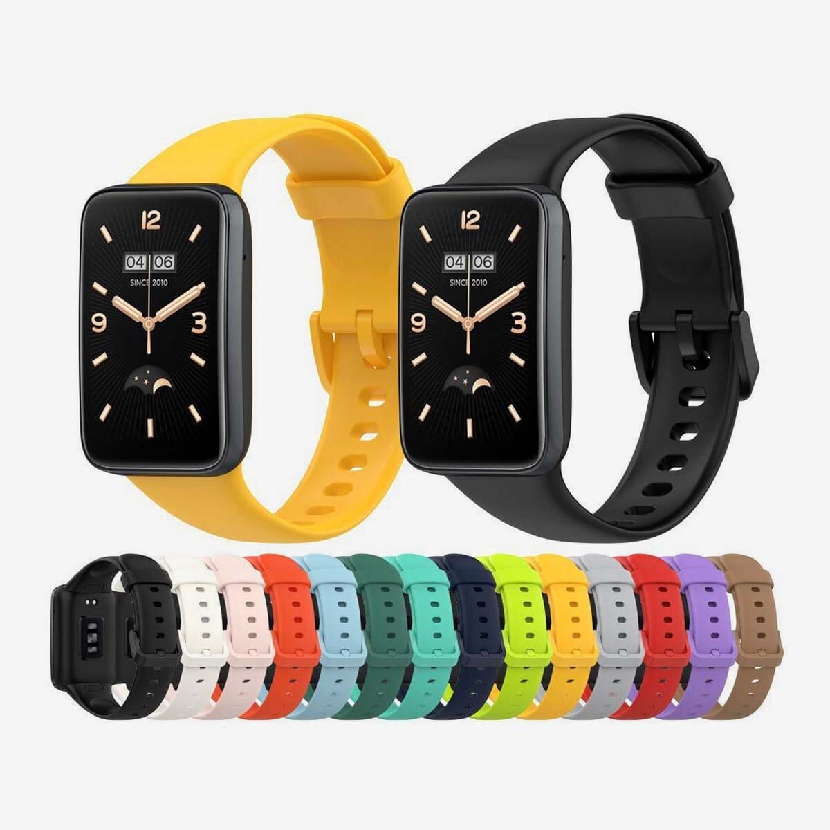 Metall-Armband Für Xiaomi Mi Band 7 Pro – Verstellbares Stahlgeflecht Mit Schutzrahmen, 140–230 Mm