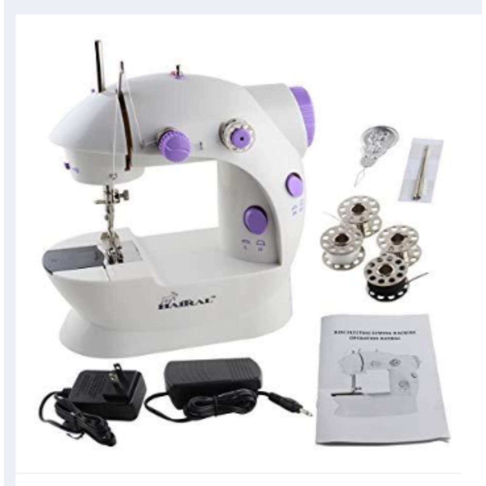 Original Portable Sewing Machine With Light And Cutter