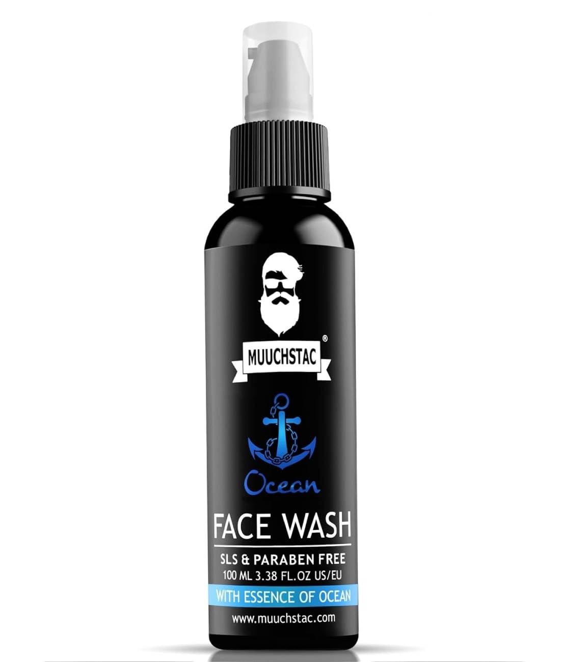 Mustack Muuchstac Ocean Face Wash for Men | Fight Acne & Pimples, Brighten Skin ...