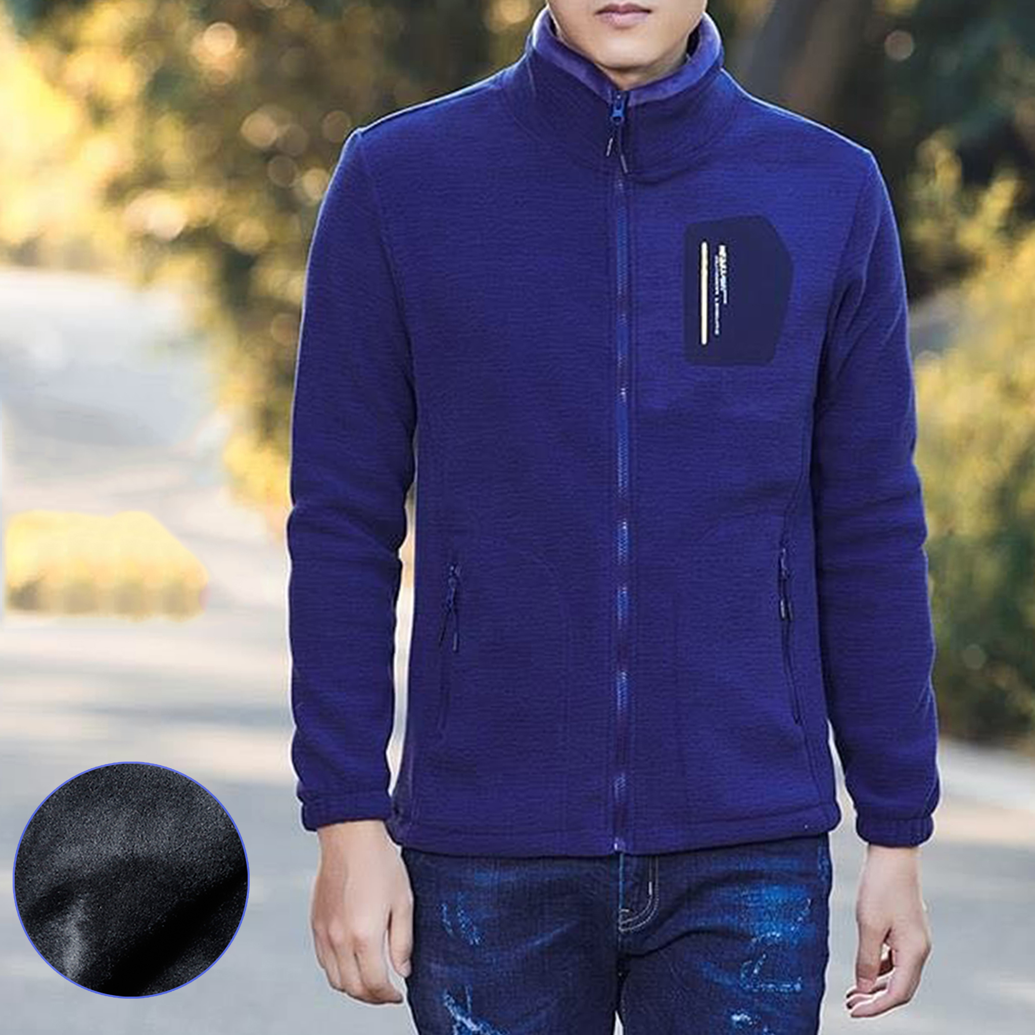 stylish fleece jacket