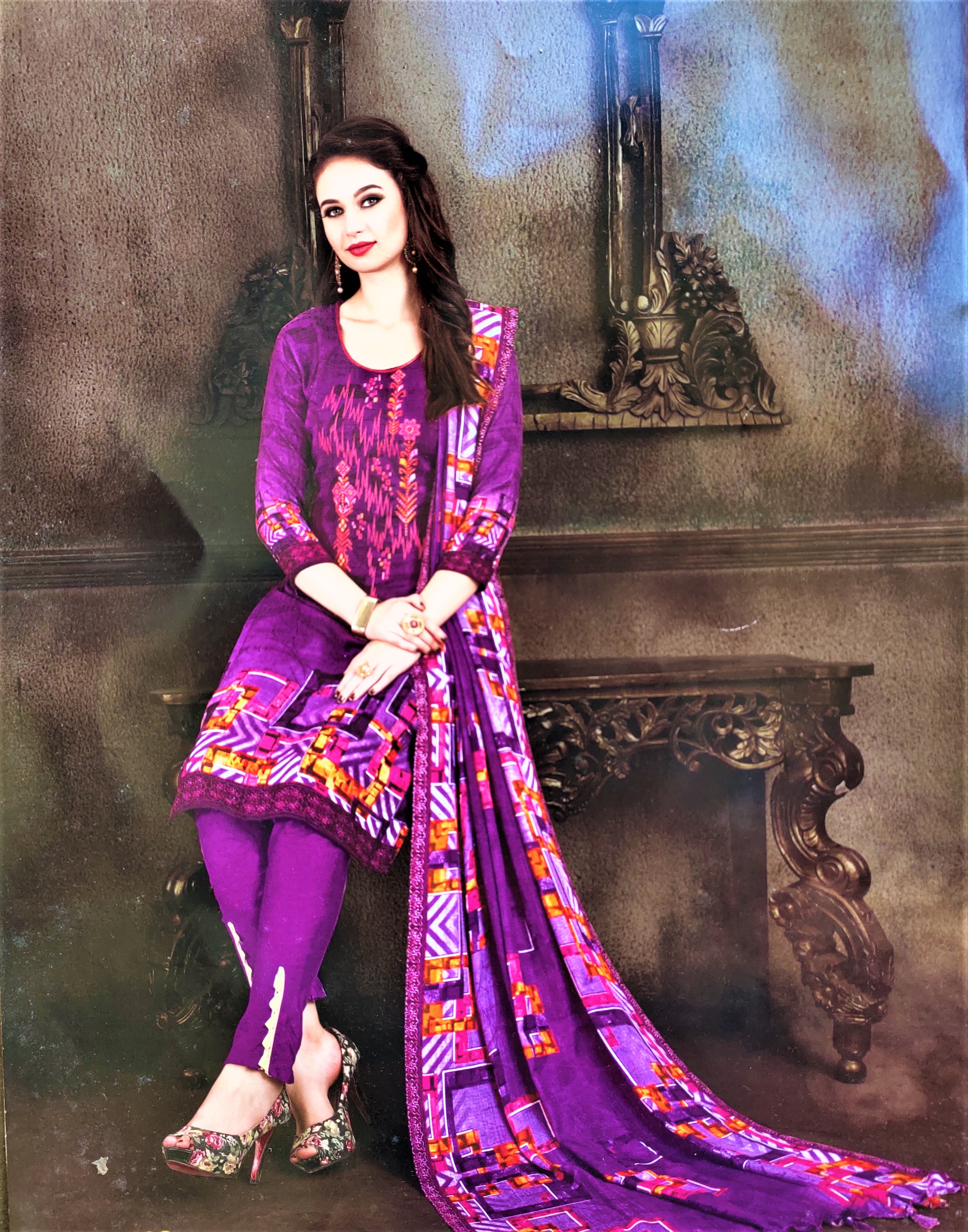 pashmina dress material online