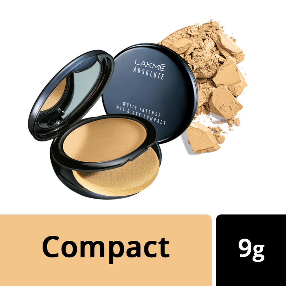 Lakme Absolute White Intense Wet & Dry Compact - 9gm